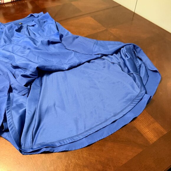 Express Blue Sleeveless Fit & Flare Dress Size 4 - Picture 7 of 8